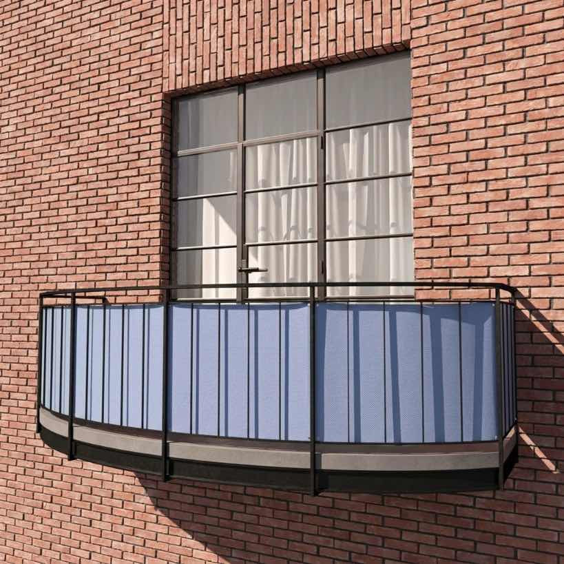 Brise-vue de balcon en oléfine Sunproof