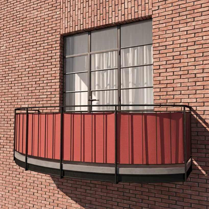 Balkondoek van Sunproof-olefine