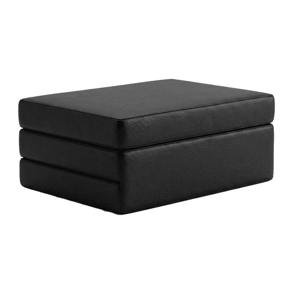Matelas pliable sur mesure en similicuir