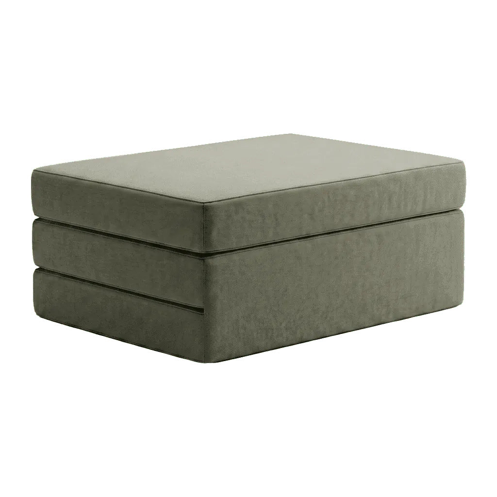 Matelas pliable sur mesure en velours