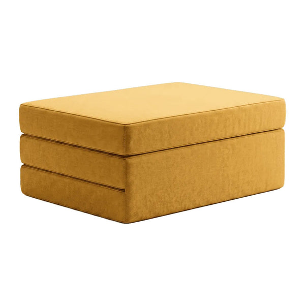 Vouwmatras op maat in velours - Honey - S6022