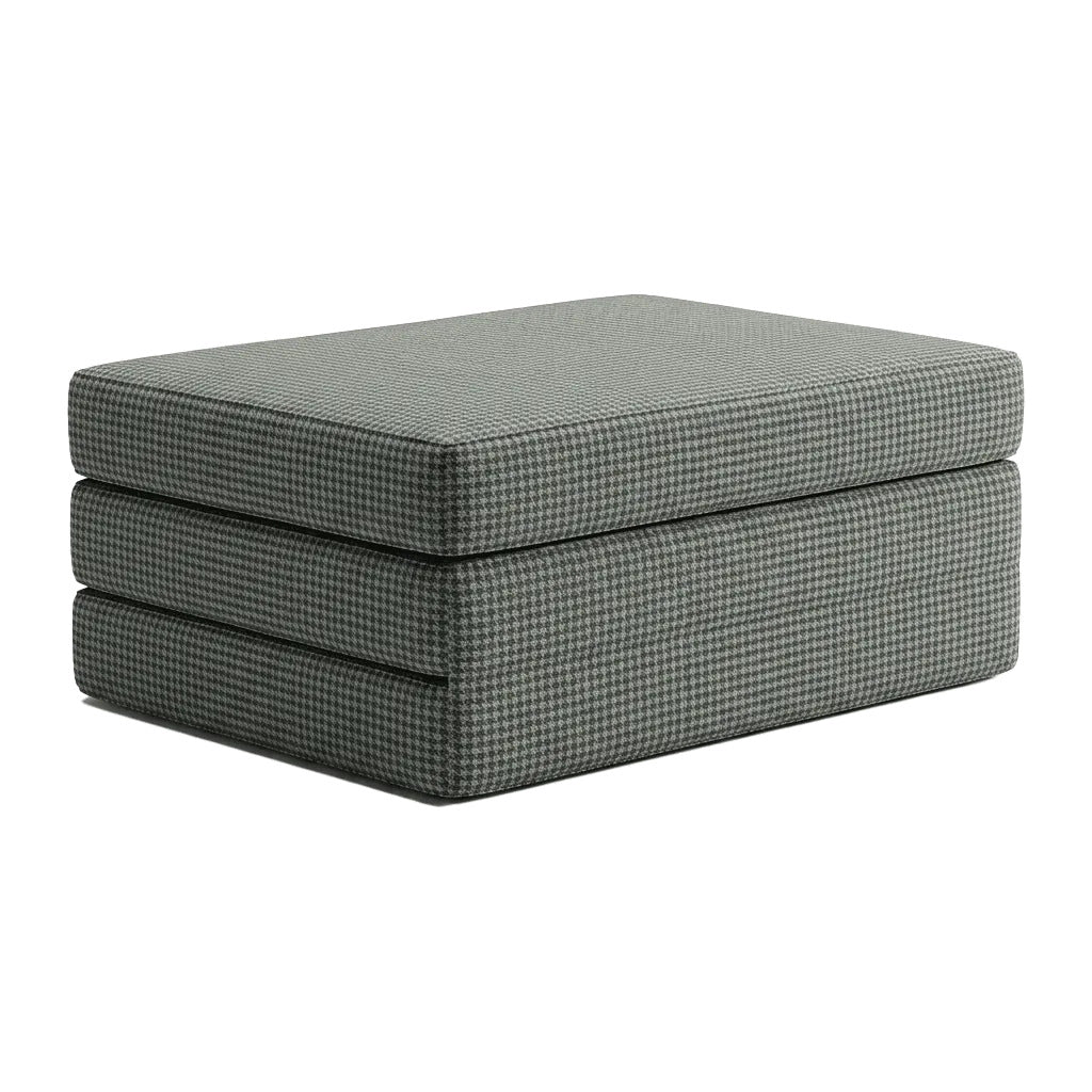 Matelas pliable sur mesure en laine à motifs