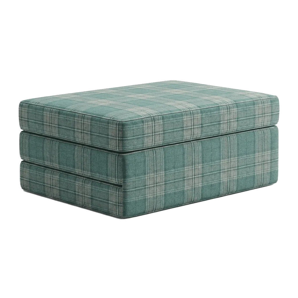 Matelas pliable sur mesure en laine à motifs