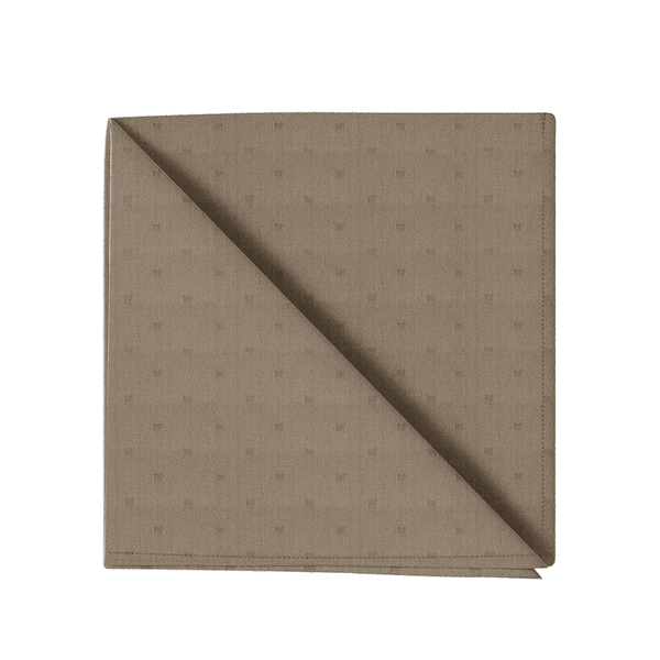 Serviette jacquard - Nutmeg brown - D1052´