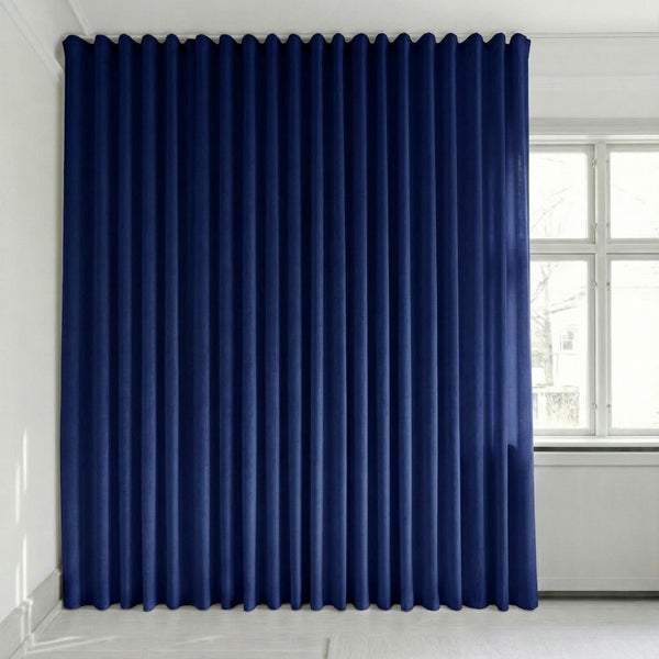 Gordijn (Bris) - Royal Blue - C2605