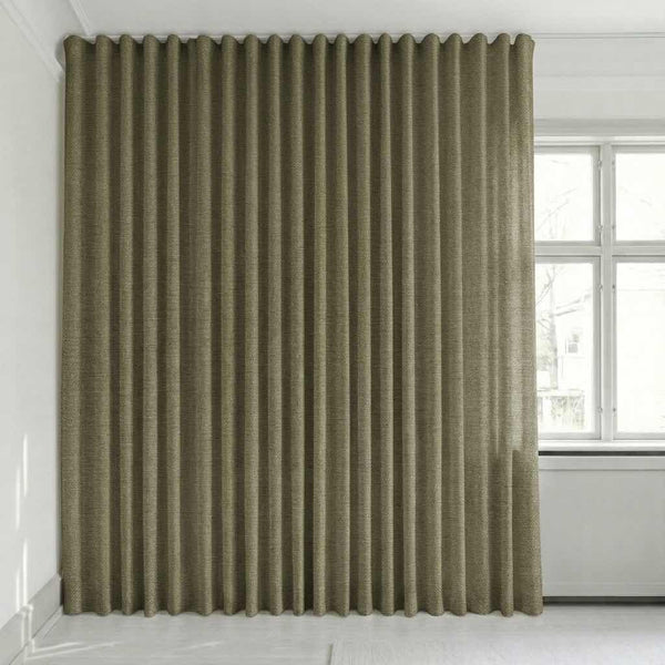 Semitransparant gordijn op maat – Disa - Mushroom Brown - C2423