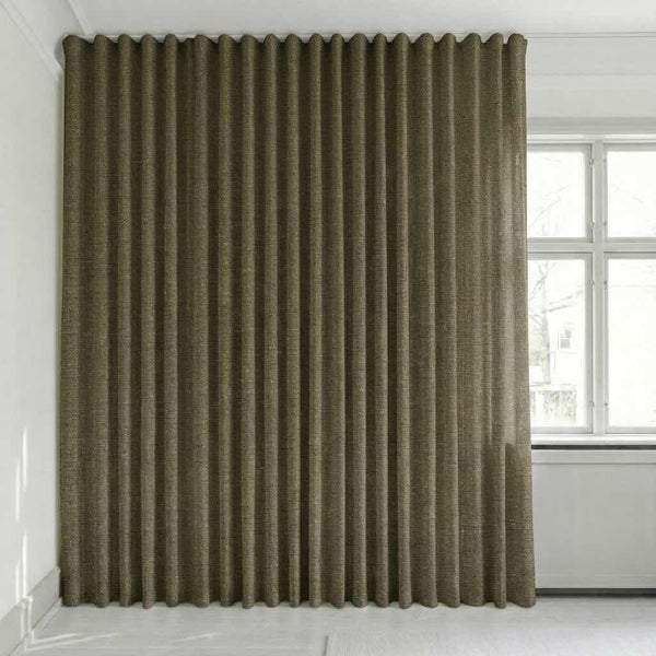 Semitransparant gordijn op maat – Disa - Desert Beige - C2424
