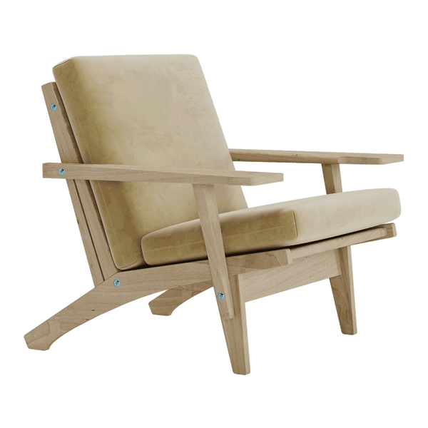 Kissenset für Wegner GE 370 in Velours - Sand - S6002.