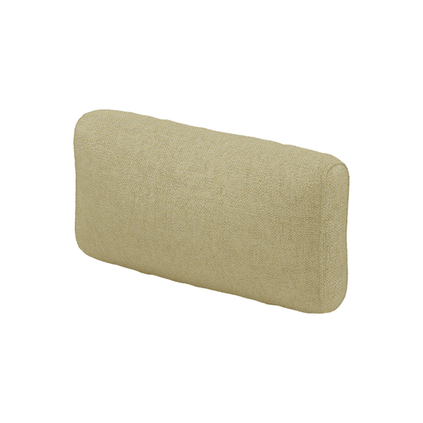 Zacht rugkussen op maat in wol - Beige - S7000`
