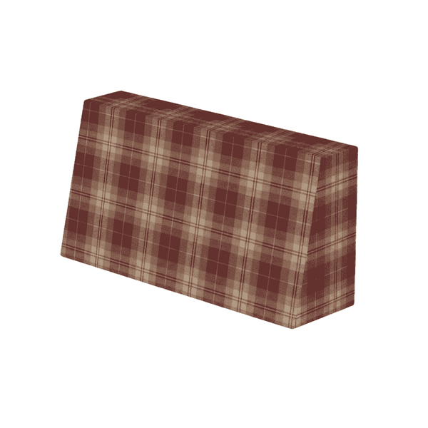 Rugkussen (schuin) - Mahogany - S7205.